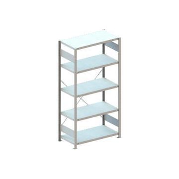Systemregal, Grundfeld, CLIP, HxBxT 2000x1356x536mm, Fachl. 230kg