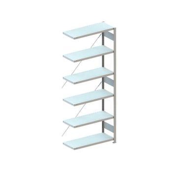 Systemregal, Anbaufeld, CLIP, HxBxT 2500x1006x436mm, Fachl. 100kg