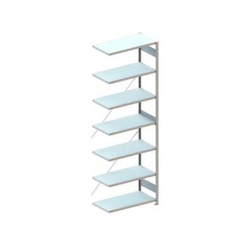 Systemregal, Anbaufeld, CLIP, HxBxT 3000x1006x536mm, Fachl. 230kg