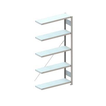 Systemregal, Anbaufeld, CLIP, HxBxT 2000x1006x336mm, Fachl. 100kg