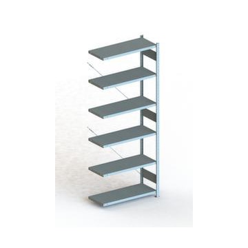 Lagerregal, Anbaufeld, S3 Clip 150, HxBxT 2500x1006x436mm, Fachl. 150kg