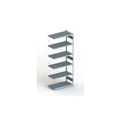 Lagerregal, Anbaufeld, S3 Clip 150, HxBxT 2500x1006x536mm, Fachl. 150kg