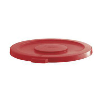 Deckel, f. Wertstoffbehälter 121l, rund, Ø 560mm, PE, rot