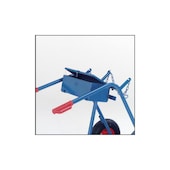 Werkzeugkasten, f. Flaschenkarre, Stahl