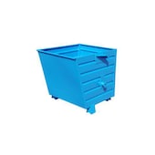 Kippbehälter,HxLxB 900x1200x800mm,0,7m³,Tragl. 1500kg,Füße,Vollblech