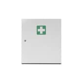 Erste-Hilfe-Wandschrank, leer/f. DIN 13169, HxBxT 455x400x110mm, 2 Böden