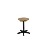 Hocker,Sitz H 450-640mm,Sitz Buche,Gestell schwarz,Lift schwarz,Gleiter
