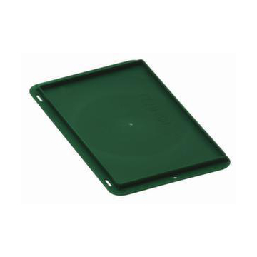 Auflagedeckel,PP,f. Euronormbehälter,f. Behälter LxB 400x300mm,Farbe grün