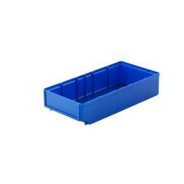 Regalkasten, HxBxT 83x186x400mm, Polystyrol, blau