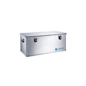 Alu-Transportbox, HxLxB 370x900x500mm, 135l, alu-natur, Wände geschlossen