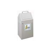 Wertstoffbehälter, feuerhemmend, 1x45l, HxBxT 640x330x310mm
