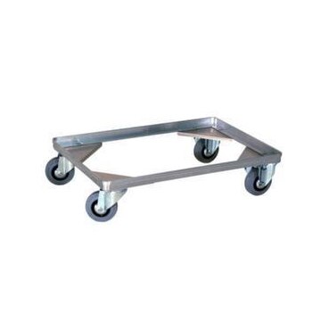 Fahrgestell,f. Alu-Transportkasten,Ladefl. LxB 650x430mm,Lade H 150mm