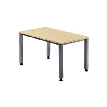 Höhenverstellbarer Schreibtisch,HxBxT 685-810x1200x800mm,Platte Ahorn