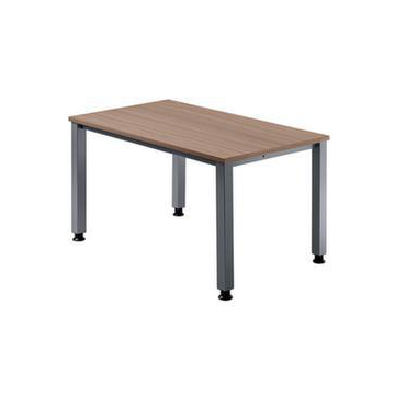 Höhenverstellbarer Schreibtisch,HxBxT 685-810x1200x800mm,Platte Nussbaum
