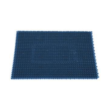 Grobschmutzmatte, f. außen, LxB 860x570mm, metallicblau