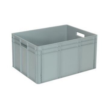 Euronorm-Stapelbehälter, HxLxB 425x800x600mm, 175l, PP, grau