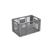 Euronorm-Stapelbehälter, HxLxB 320x600x400mm, 63l, PP, grau