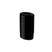 Abfallbehälter, HxBxT 629x389x289mm, Wandmontage, Korpus PE schwarz