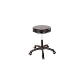 Hocker, Sitz H 425-555mm, PU-Schaum-Standardsitz schwarz, Gestell schwarz