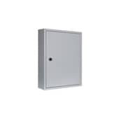 Schlüsselschrank,21 Haken,HxBxT 350x270x80mm,Korpus RAL7035,Front RAL7035