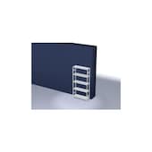 Systemregal, Grundfeld, HxBxT 2000x1060x335mm, Fachl. 150kg, 5xStahlboden