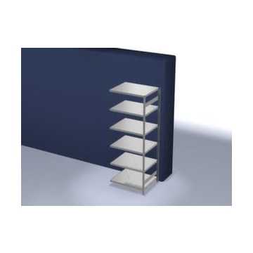 Systemregal, Anbaufeld, HxBxT 2500x1010x835mm, Fachl. 230kg, 6xStahlboden