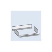 Schüttgutmulde, f. Steckregal, BxT 1000x500mm, Stahl verzinkt