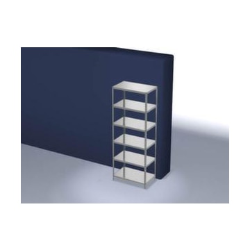 Lagerregal,Grundfeld,HxBxT 2500x1000x600mm,Fachlast 125kg,6xStahlboden