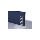 Aktenregal,Anbaufeld,HxBxT 2350x760x335mm,Fachlast 60kg,7xStahlboden,7 OH