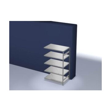 Systemregal, Anbaufeld, HxBxT 2000x1310x835mm, Fachl. 240kg, 5xStahlboden