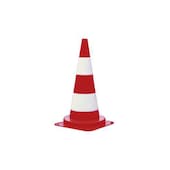 Leitkegel, H 750mm, PVC, rot/weiß, tagesleuchtend