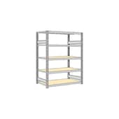 Lagerregal, Grundfeld, HxBxT 2000x1751x626mm, Fachl. 250kg, 5xHolzboden