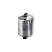 Edelstahl-Wandascher, HxØ 100x90mm, Korpus Edelstahl, Korpus unbehandelt