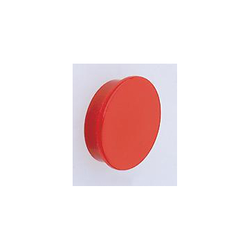 Magnet, f. Lochplatte, rund, 10-teilig, rot