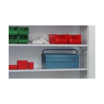 Stahlboden, f. Großraum-Flügeltürenschrank, BxT 1200x400mm, RAL7035