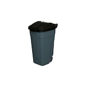 Abfalltonne, 1x100l, HxBxT 850x510x550mm, Korpus PP anthrazit