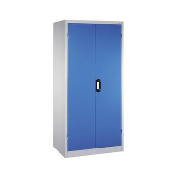 Universalschrank, HxBxT 1950x930x600mm, Korpus RAL7035, Front RAL5012