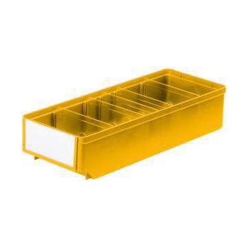 Regalkasten, HxBxT 83x152x400mm, Polystyrol, gelb