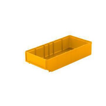 Regalkasten, HxBxT 83x186x400mm, Polystyrol, gelb