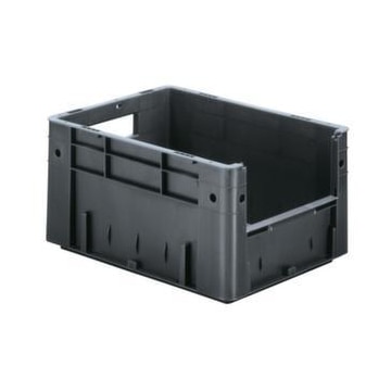 Euronorm-Stapelbehälter, HxLxB 210x400x300mm, 17, 5l, PP, grau