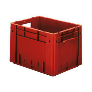 Euronorm-Stapelbehälter, HxLxB 270x400x300mm, 23, 3l, PP, rot