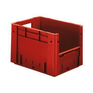 Euronorm-Stapelbehälter, HxLxB 270x400x300mm, 23, 3l, PP, rot