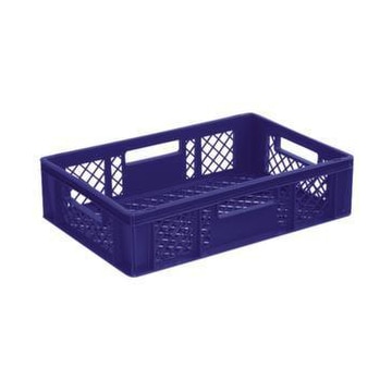 Euronorm-Stapelbehälter, HxLxB 150x600x400mm, 27l, PP, blau