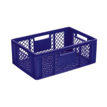 Euronorm-Stapelbehälter, HxLxB 240x600x400mm, 43l, PP, blau