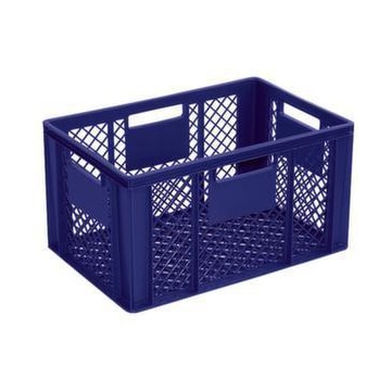 Euronorm-Stapelbehälter, HxLxB 320x600x400mm, 63l, PP, blau
