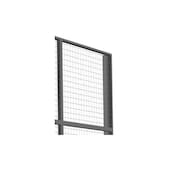 Aufsatzelement f. Wandelement, f. Trennwandsystem, HxB 800x700mm
