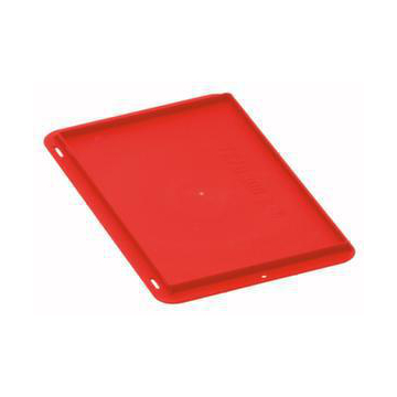 Auflagedeckel,PP,f. Euronormbehälter,f. Behälter LxB 400x300mm,Farbe rot