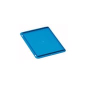 Auflagedeckel,PP,f. Euronormbehälter,f. Behälter LxB 400x300mm,Farbe blau
