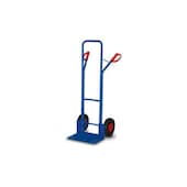 Kistenkarre, Tragl. 250kg, Luft-Bereifung, Schaufel BxT 480x300mm, Stahl