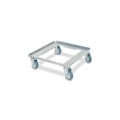 Alu-Transportroller, Tragl. 250kg, Ladefl. LxB 500x500mm, Plattform offen